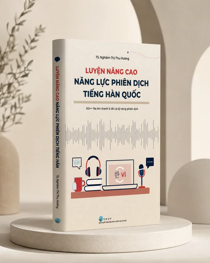 Bìa ấn phẩm Luyện nâng cao năng lực phiên dịch tiếng Hàn